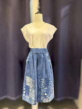 Load image into Gallery viewer, T104792-Patchwork 3/4 Pants