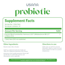 Load image into Gallery viewer, ITEM # 108-USANA Probiotic 超級益生菌