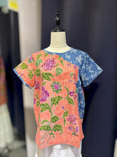 Load image into Gallery viewer, RB05F-Denim Batik Top-M
