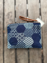 Load image into Gallery viewer, G023A-Indigo Zip Pouch
