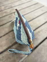 Load image into Gallery viewer, G023F-Indigo Makeup Zip Pouch
