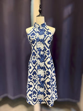 Load image into Gallery viewer, T104781-Indigo Sleeveless Dress
