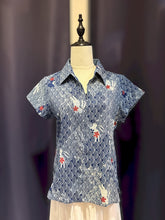 Load image into Gallery viewer, T104824-Indigo Top
