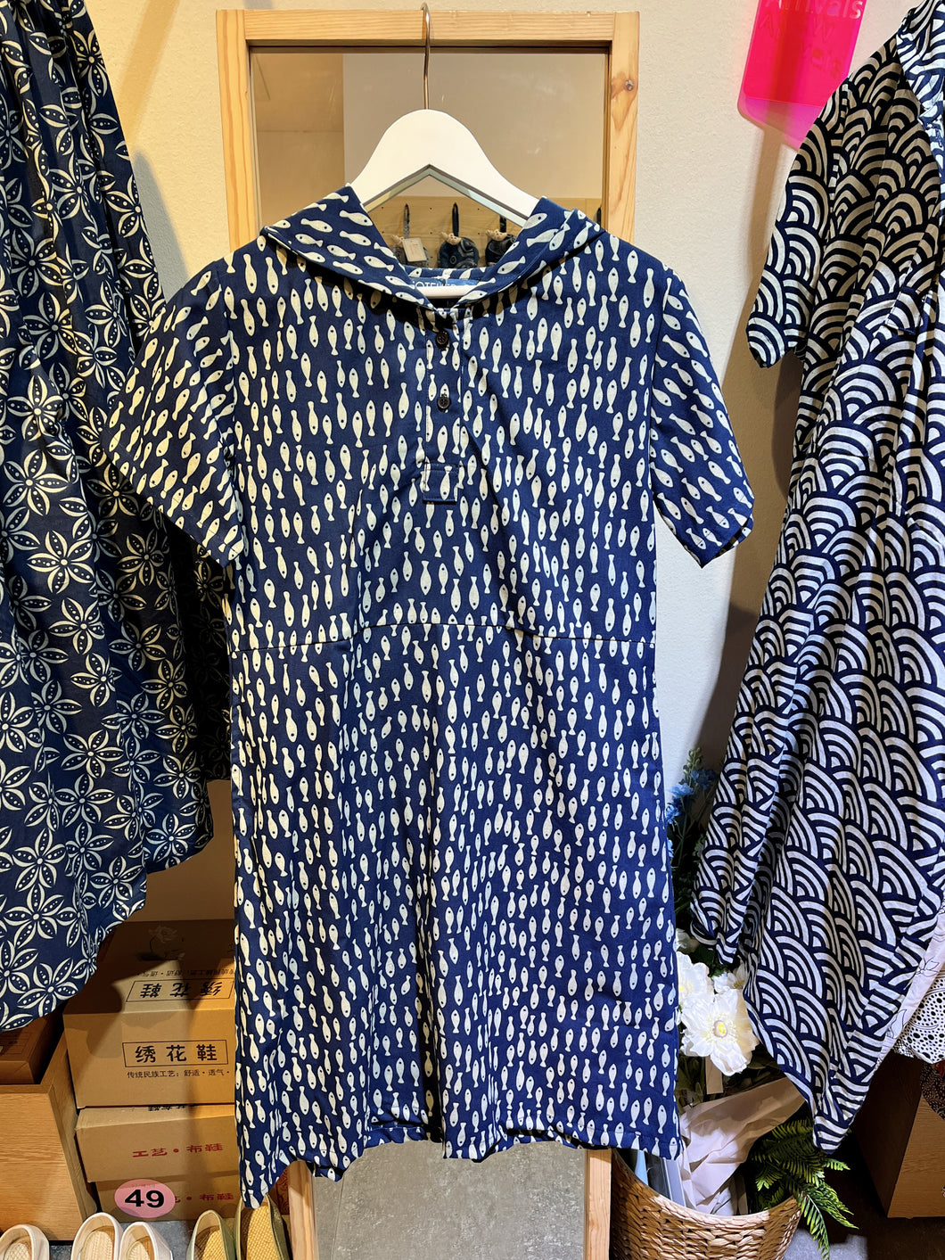 T104375-Hoodie Short Sleeve Dress