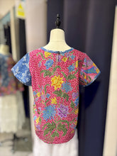 Load image into Gallery viewer, RB05G-Denim Batik Top-M
