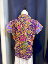 Load image into Gallery viewer, RB205D- Batik Short Sleeve Top(M)
