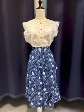 Load image into Gallery viewer, T104802-Indigo Skirt

