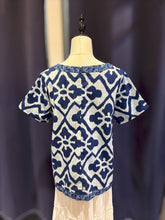 Load image into Gallery viewer, T104818-Indigo Short Sleeve Top
