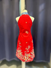 Load image into Gallery viewer, RB221A-Denim Batik Sleeveless Dress
