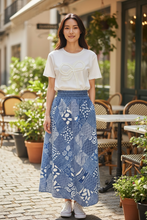 Load image into Gallery viewer, T104737-Patchwork Skirt
