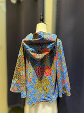 Load image into Gallery viewer, RB53D-Denim Batik Jacket With Hoodie-S,M,L
