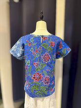 Load image into Gallery viewer, RB05J-Denim Batik Top-S
