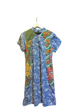 Load image into Gallery viewer, RB1840-Denim &amp; Batik Dress
