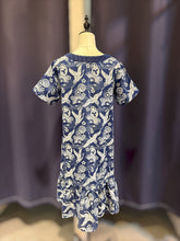 Load image into Gallery viewer, T104809-Indigo Short Sleeve Dress
