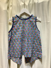 Load image into Gallery viewer, T104880-Denim Indian Cotton Sleeveless Top
