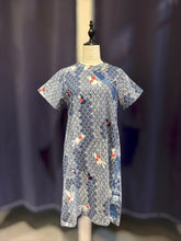 Load image into Gallery viewer, T104800-Indigo Short Sleeve Dress
