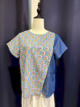 Load image into Gallery viewer, RB002C-Denim Indian Cotton Top
