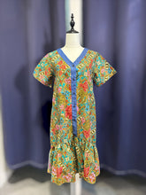 Load image into Gallery viewer, RB45B-Denim Batik Dress
