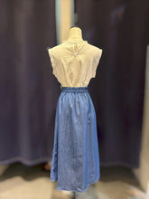 Load image into Gallery viewer, RB208-Denim Batik Skirt
