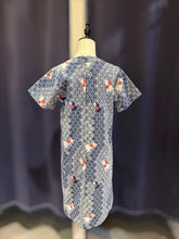 Load image into Gallery viewer, T104800-Indigo Short Sleeve Dress
