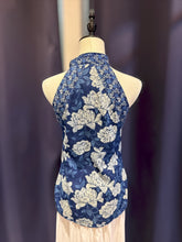 Load image into Gallery viewer, T104813-Indigo Sleeveless Top
