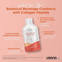 Load image into Gallery viewer, ITEM # 938 Cranberry Collagen Protein Peptide Drink蔓越莓膠原蛋白肽飲
