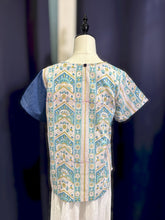 Load image into Gallery viewer, RB002B- Denim Indian Cotton Top
