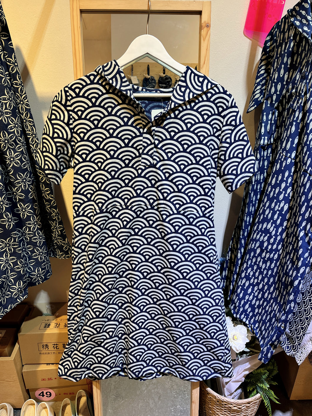 T104376-Hoodie Short Sleeve Dress