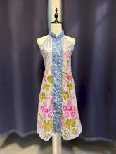 Load image into Gallery viewer, RB221C-Denim Batik Sleeveless Dress
