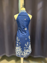 Load image into Gallery viewer, RB221B-Denim Batik Sleeveless Dress
