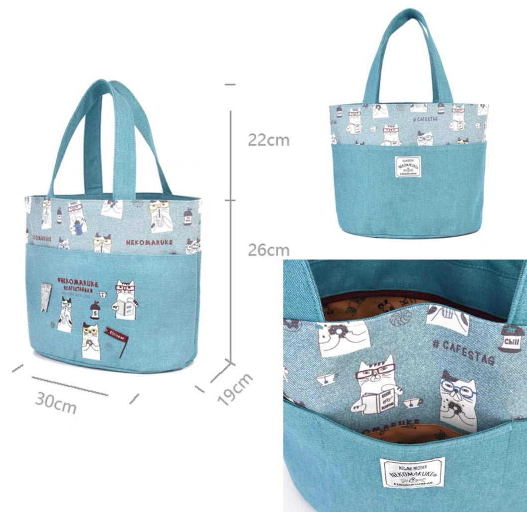 B101221-Cat Tote Bag