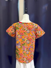 Load image into Gallery viewer, RB005AC-Batik Short Sleeve Top-S
