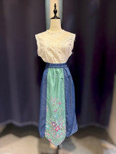 Load image into Gallery viewer, RB208-Denim Batik Skirt
