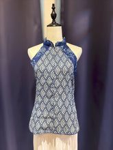 Load image into Gallery viewer, T104812-Indigo Sleeveless Top
