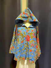 Load image into Gallery viewer, RB53D-Denim Batik Jacket With Hoodie-S,M,L
