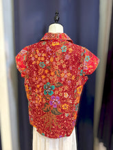 Load image into Gallery viewer, RB205E- Batik Short Sleeve Top(L)
