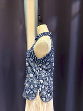 Load image into Gallery viewer, T104814-Indigo Sleeveless Top
