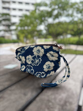 Load image into Gallery viewer, G023E-Indigo Makeup Zip Pouch
