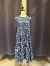 Load image into Gallery viewer, T104798-Indigo Sleeveless Dress
