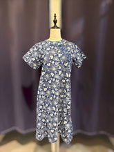 Load image into Gallery viewer, T104801-Indigo Short Sleeve Dress
