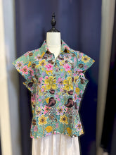 Load image into Gallery viewer, RB205G-Batik Short Sleeve Top(L)
