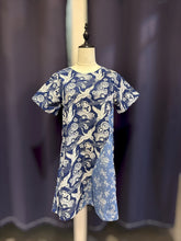 Load image into Gallery viewer, T104784-Indigo Denim Short Sleeve Dress
