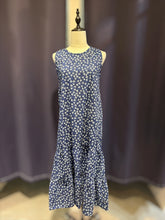Load image into Gallery viewer, T104796-Indigo Sleeveless Dress
