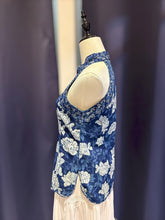 Load image into Gallery viewer, T104813-Indigo Sleeveless Top
