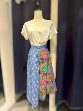Load image into Gallery viewer, RB016AB-Batik with Denim Long Pants-S
