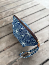 Load image into Gallery viewer, G023H-Indigo Makeup Zip Pouch
