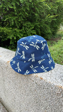 Load image into Gallery viewer, H11002F-Indigo Reversible Hat
