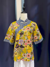 Load image into Gallery viewer, RB219A-3/4 CNY sleeves Top(S)
