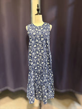 Load image into Gallery viewer, T104797-Indigo Sleeveless Dress
