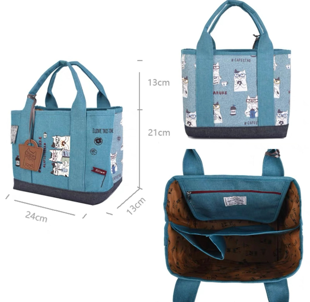 B101120-Cat Sling Bag